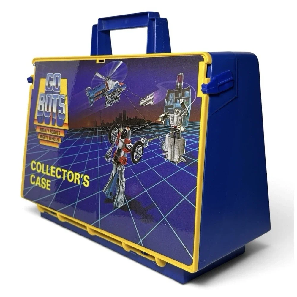 Vintage 1984 Tonka Go Bots Collector Case W/ Original Target Price Label